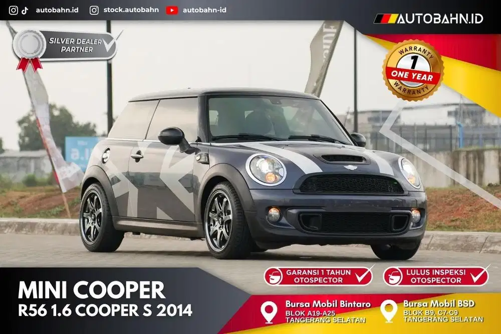 Tampil Beda! Mini Cooper S 3 Doors 2014 Full Opt! Cla200 320i c200