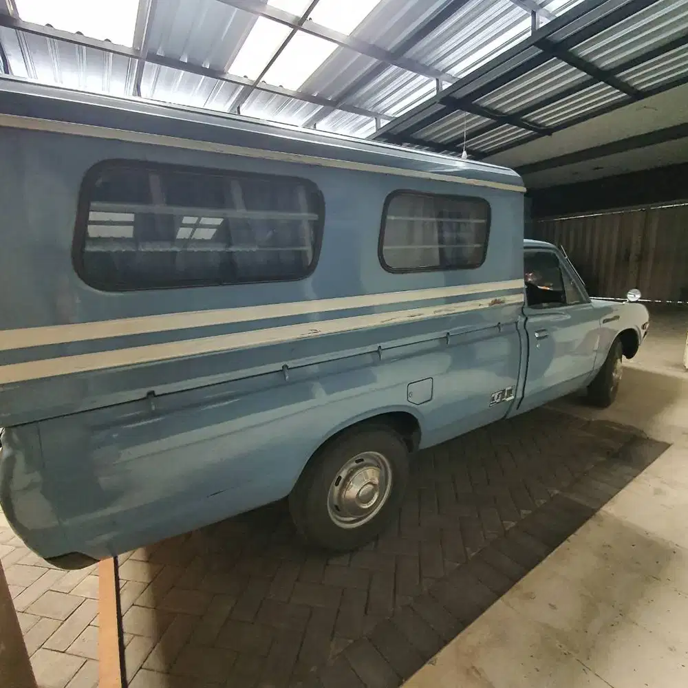 DATSUN GN620U  mobil unik, bensin, biru, 1978, mesin 1500cc