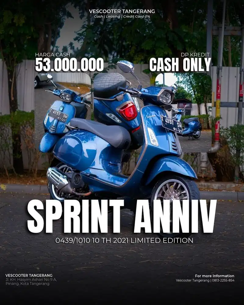 SPRINT ANNIVERSARY 10 TH 2021 LIMITED EDITION