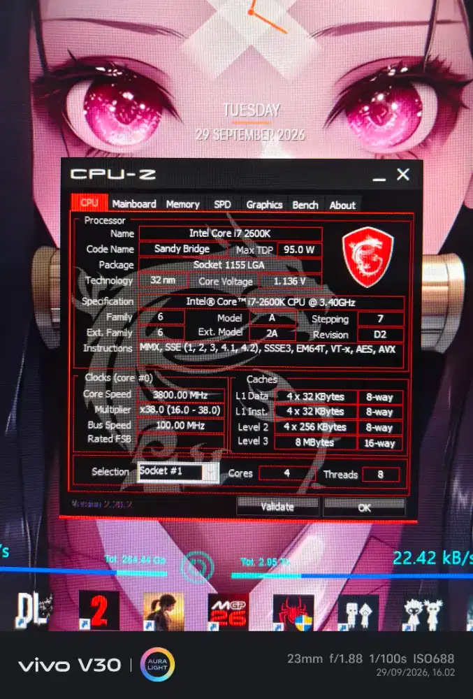 Core i7-2600k ( Unlocked )