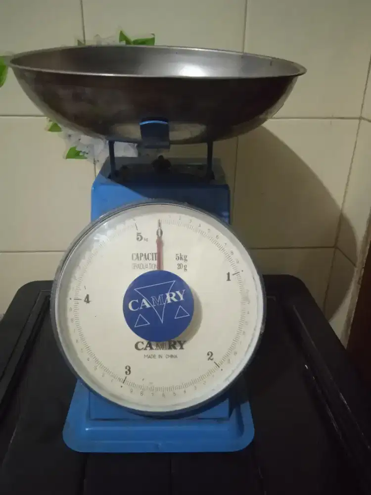 Camry timbangan dapur duduk besi 5 kg