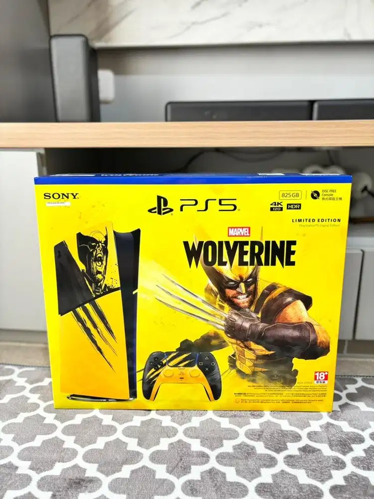 PS5 WOLVERINE LIMITED EDITION