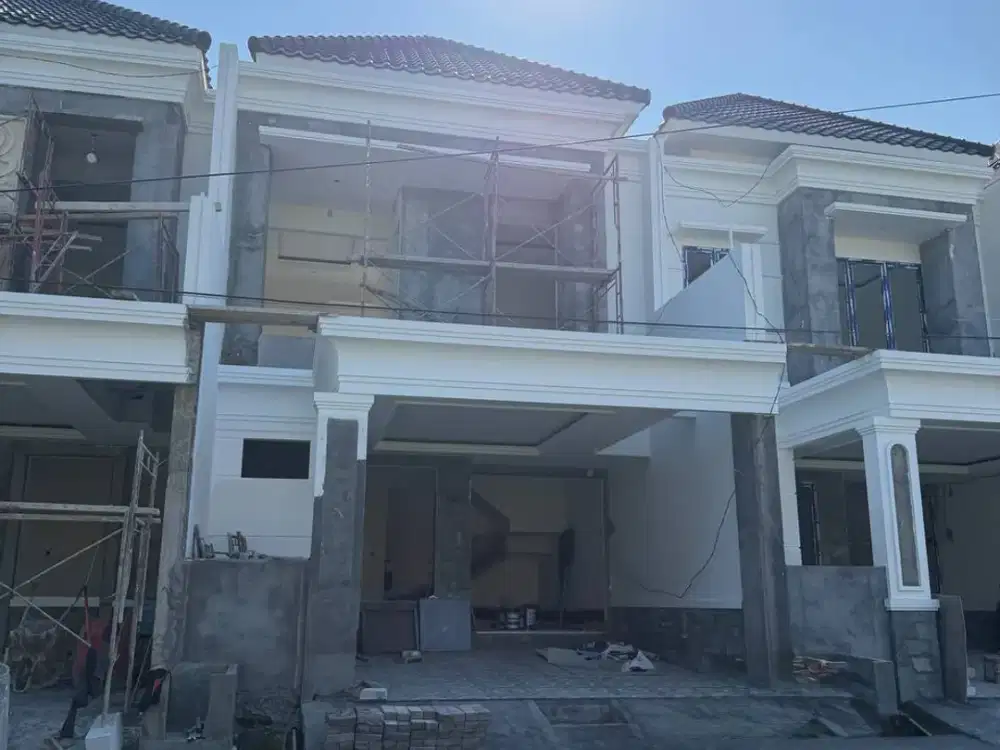Rumah Baru American Classic 2 lantai di Manyar Kertoadi Surabaya Tipe C