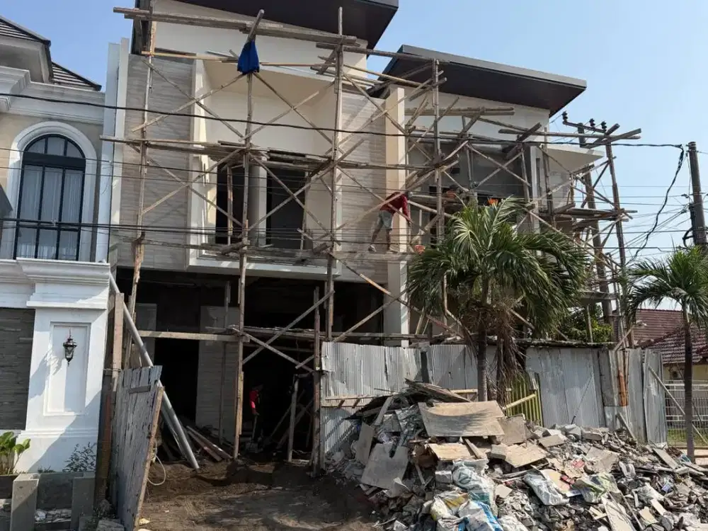 4 unit - Rumah baru di Nirwana Eksekutif di jalan utama Tipe C & D