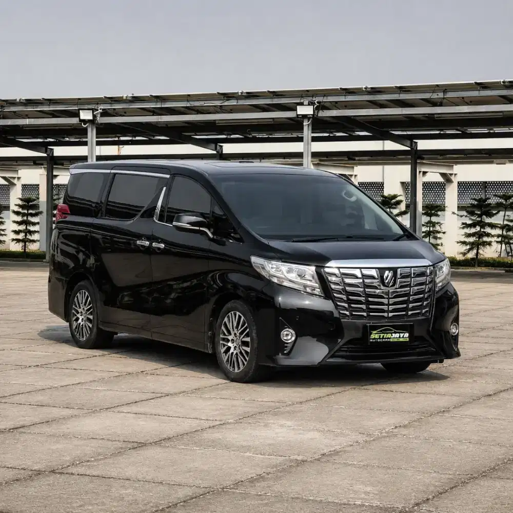 [LOW KM] TOYOTA ALPHARD G AT 2015