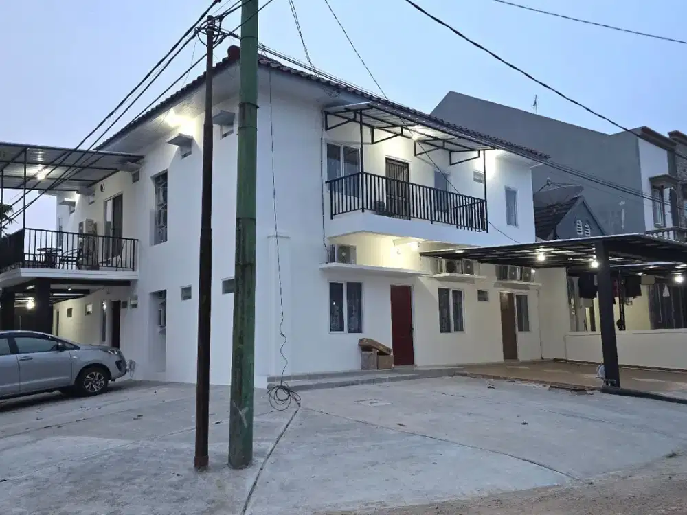 Kos Baru Depan Taman Free Laundry & Parkir Mobil