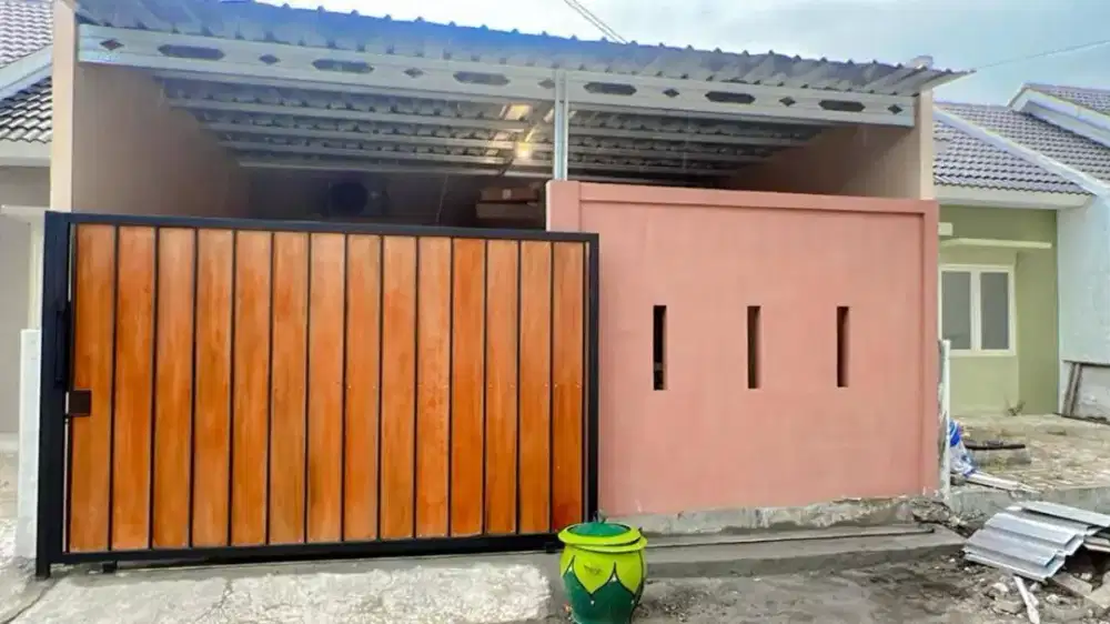 Rumah di kontrakan bisa tahunan / bulanan