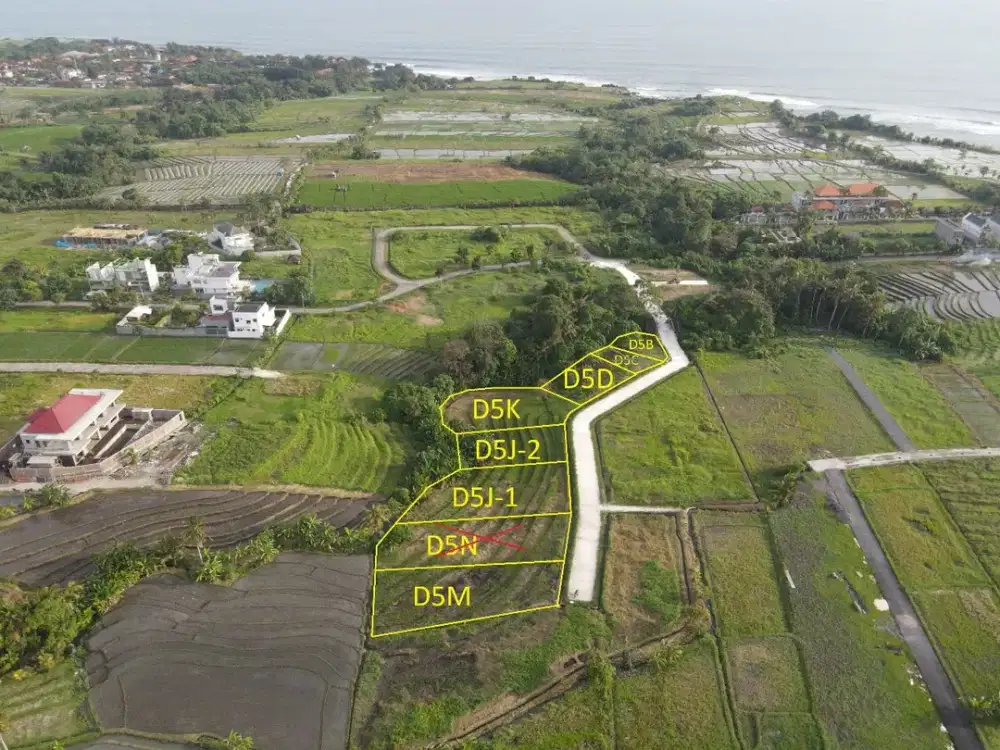 Exclusive Kedungu Land For Sale.