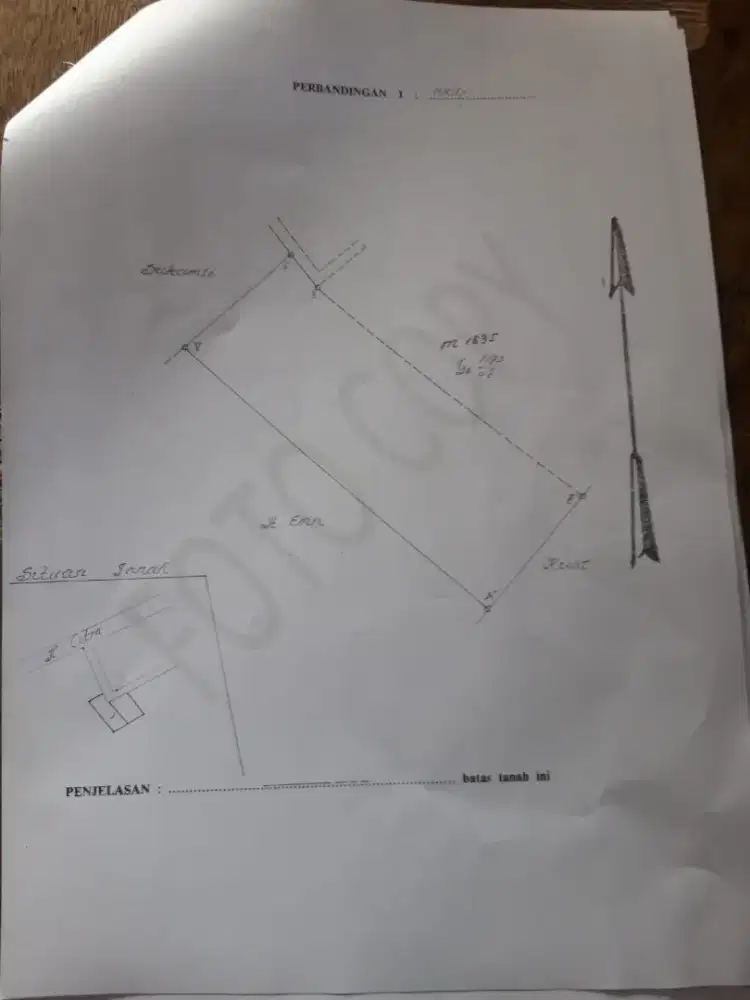 Jual tanah tepi jln tengku bey