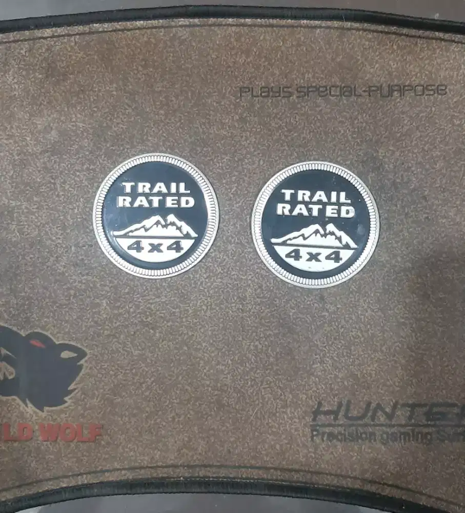 Emblem Mobil Jeep Trail Rated 4x4