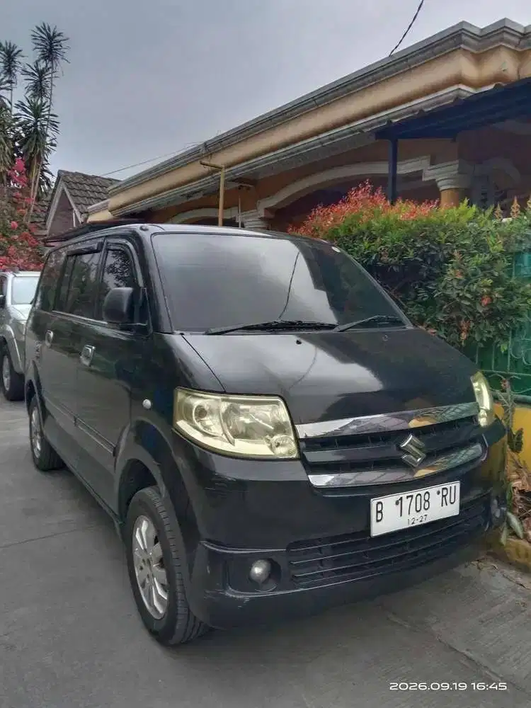Suzuki APV GX 1.5 2007 Manual – Hitam, Siap Pakai