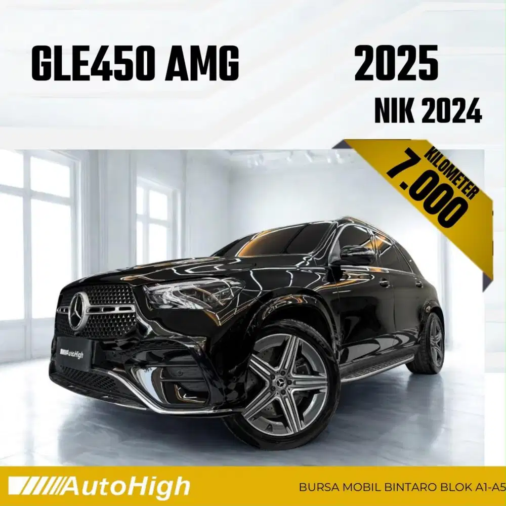 DP10% [Km7.000] GLE450 AMG 2024 Black / GLE 450 Reg 2025 #AUTOHIGH