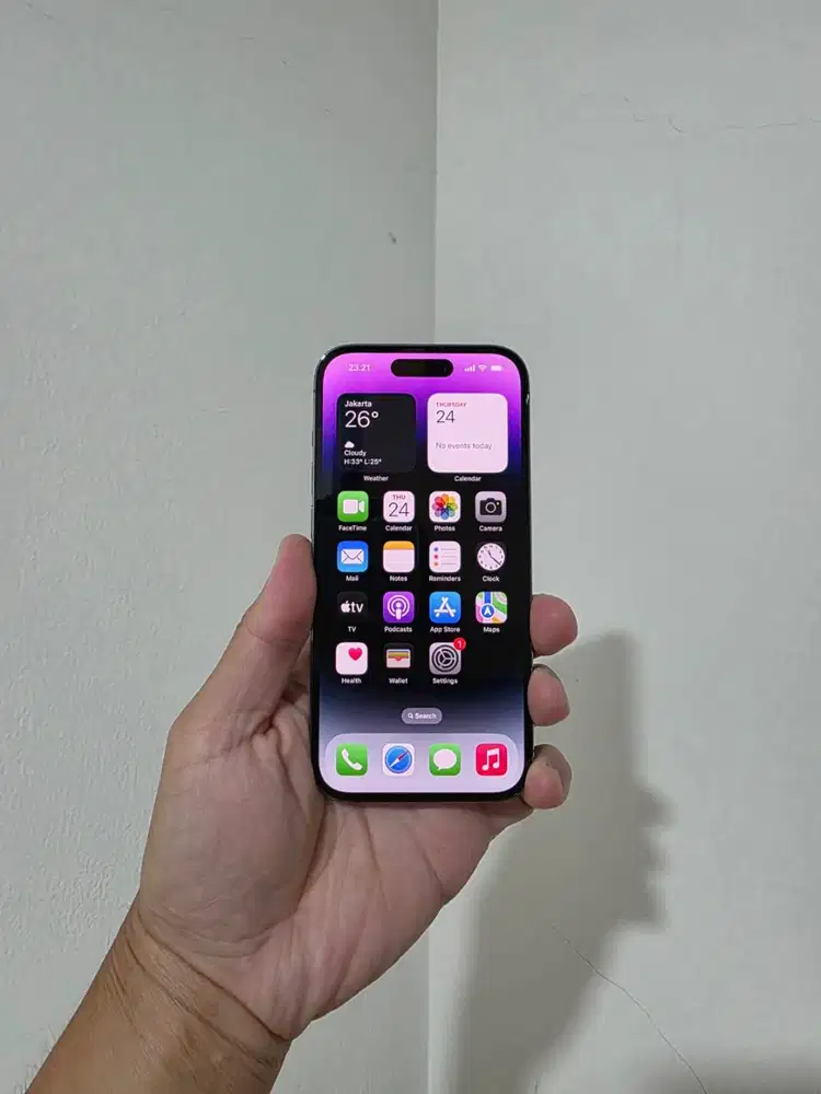 Apple iPhone 14 Pro 128GB 128 GB Ex Resmi Digimap / iBox Black Mantap