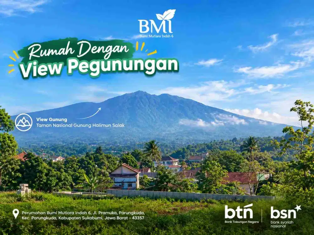 Dijual Rumah dekat Exit Tol Bocimi