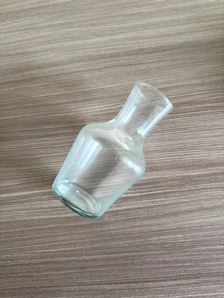 Vas Bunga Kaca Bening / Pot Bunga Minimalis Estetik