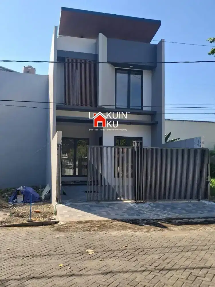 Dijual Rumah Baru Modern Manyar,Klampis,Wisma Mukti,Nginden,Semolowaru