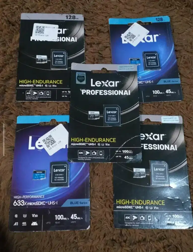 Memory Lexar 128gb dan 256gb