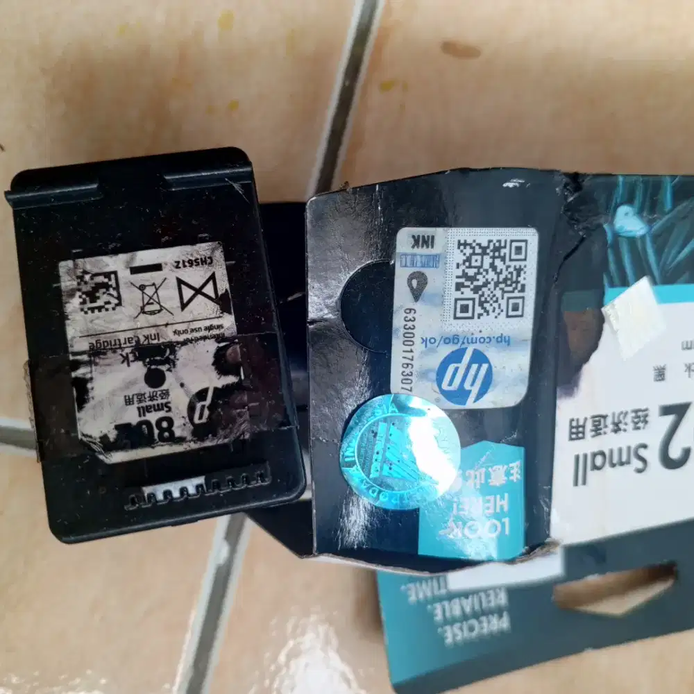 cartridge bekas kondisi tidak tahu