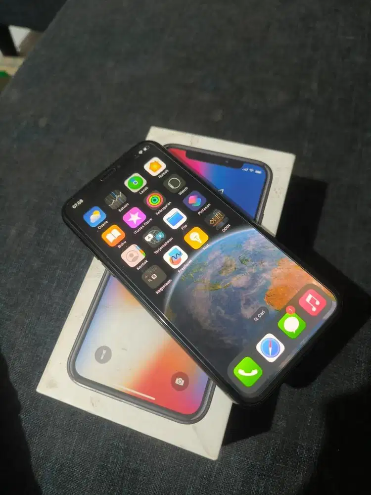 Iphone x 256 ibox fullset original resmi