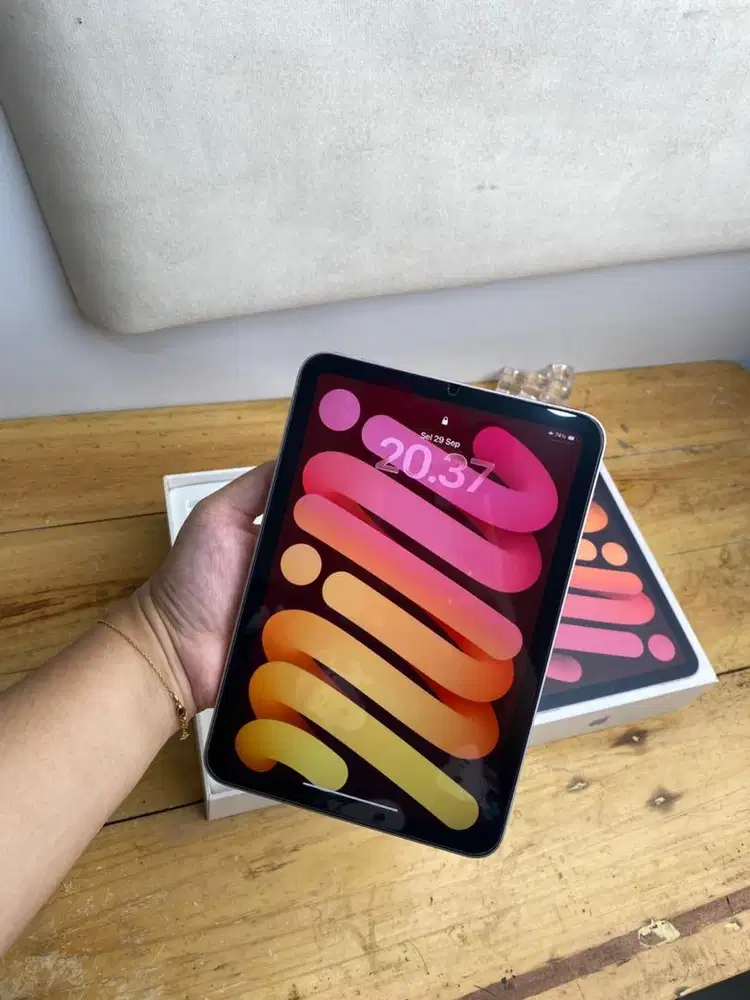 Jual iPad Mini 6 64GB Termurah (Bonus Case Goojodoq)! Ex Pemakaian Cwe