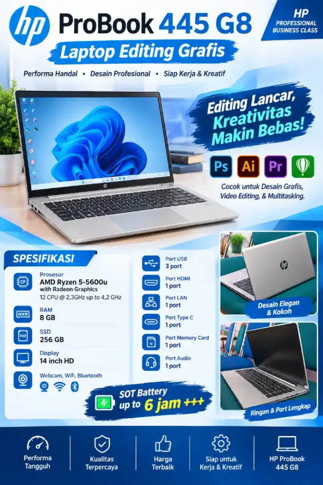 Hp ryzen 5 gen 5