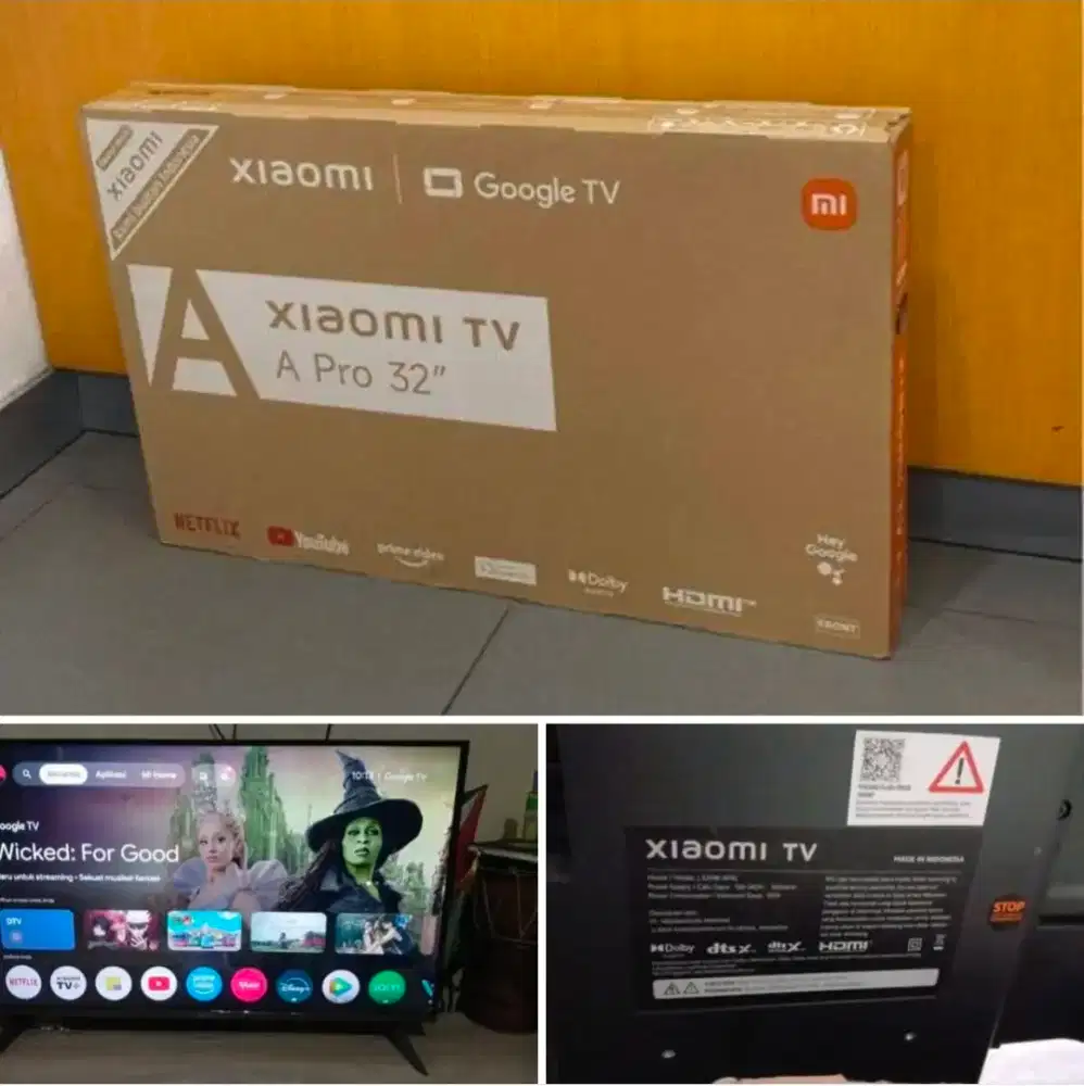 XIAOMI SMART TV A32 PRO LIKE NEW