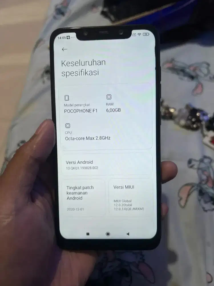 Poco F1 ram 6/64 mulus banget