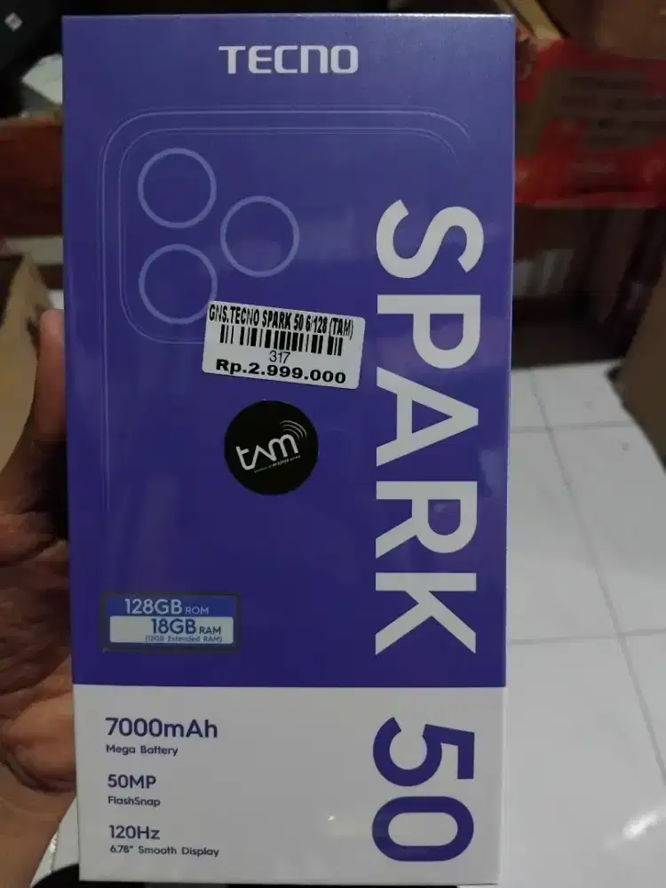 TECNO SPARK 50 6/128 ATLANTIS DAHSYAT