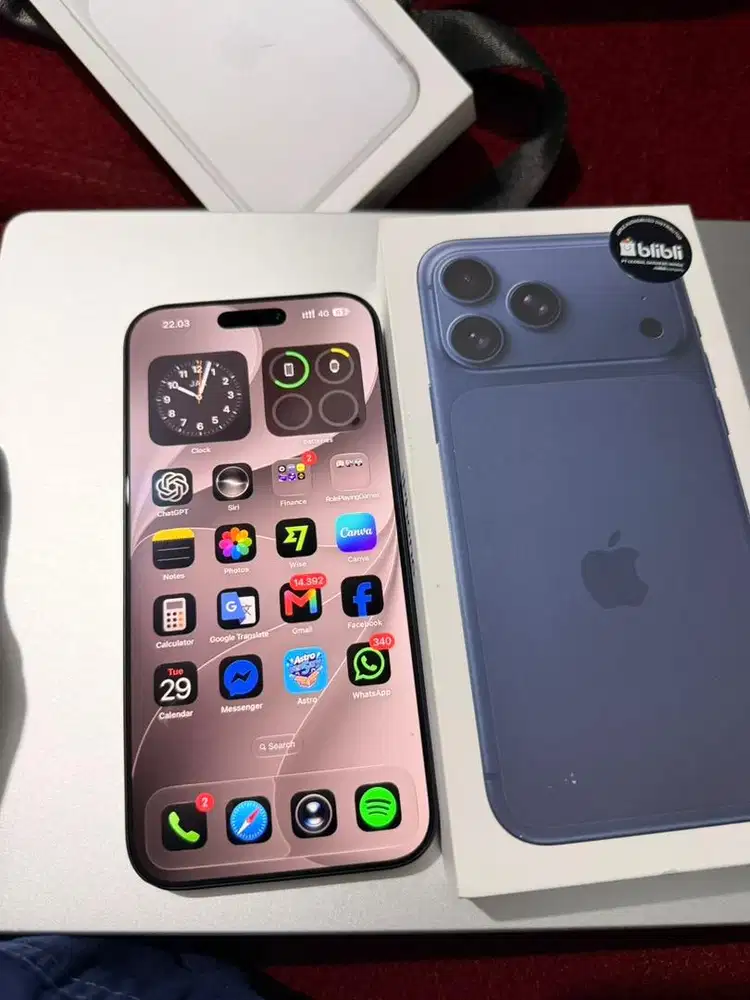 Iphone 17 Pro Max Deep Blue