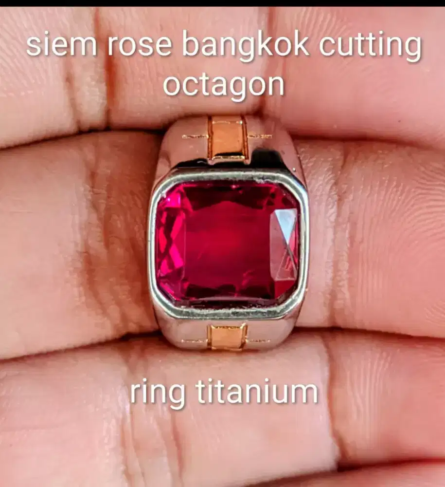 Batu Akik Siem Rose Bangkok