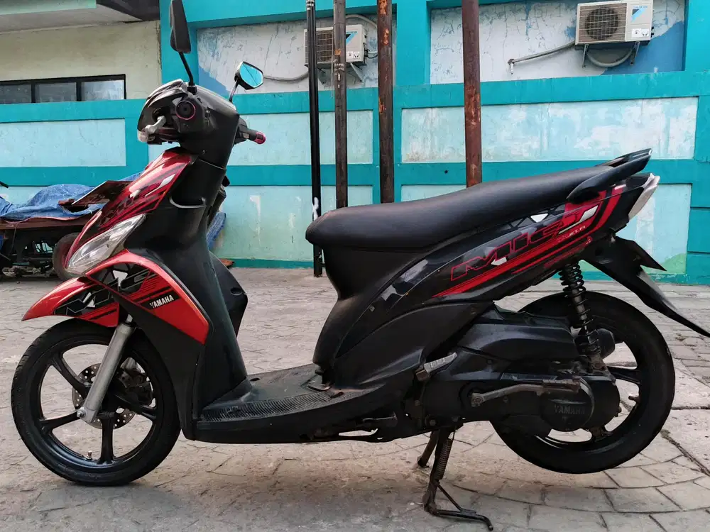Yamaha Mio j fi 2014 stater tokcer halus mulus terawat