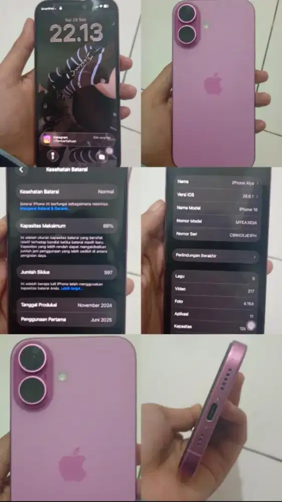 iPhone 16 ibox bh88%