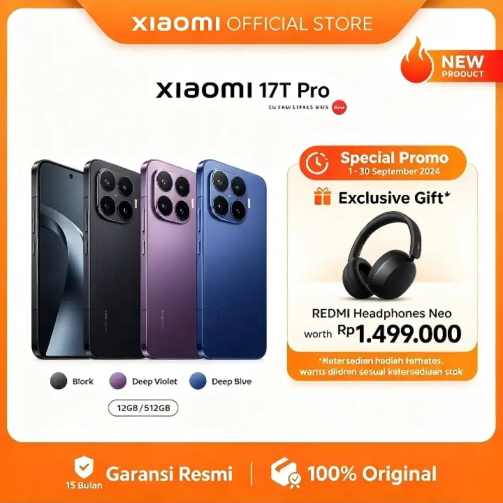 Xiaomi 17T Pro (12GB+512GB) | Kamera telephoto periscope Leica 5x