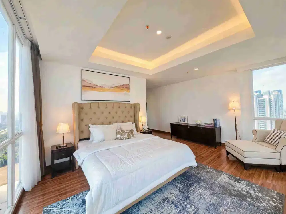 Springhill King 3BR 183M2 View Golf Kemayoran JIEXPO Furnish Bisa KPR