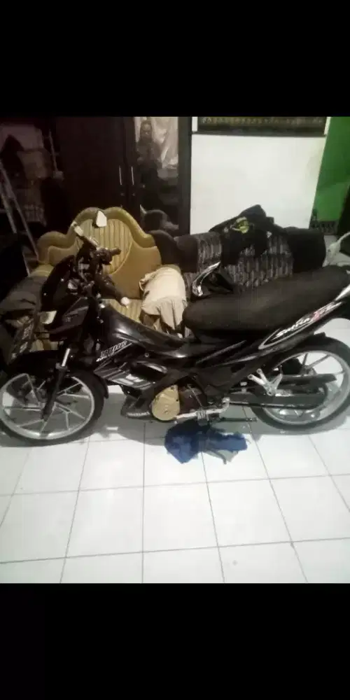 satrya Fu tahun 2012 surat bpkb asli siap pakai