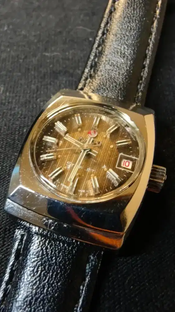 Jam tangan Ladies Rado Starlet Automatic TIGER EYE DIAL ( VERY RARE )