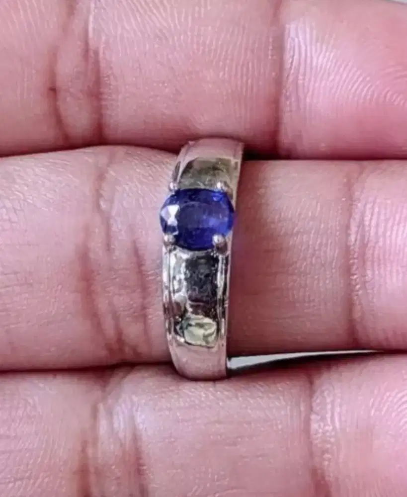 Batu Akik Blue Safir Imut