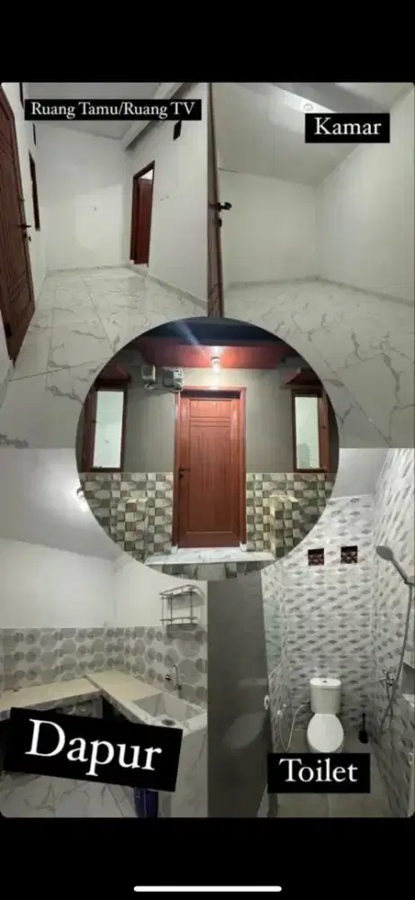 KONTRAKAN CAWANG UKI BEBAS BANJIR