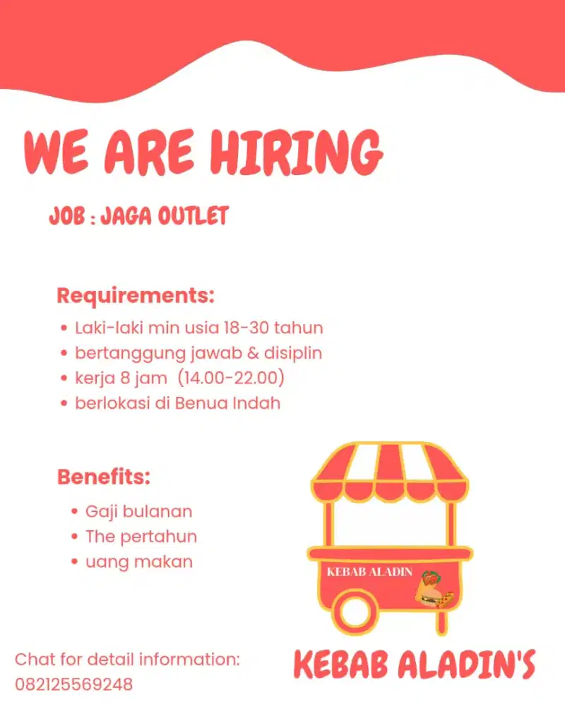 Jaga outlet depan alpha mart
