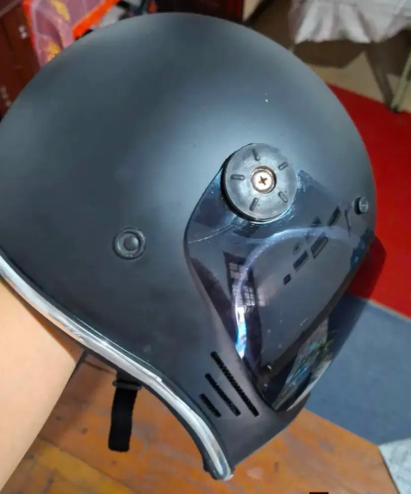 Helm Cakil baru pake 6x