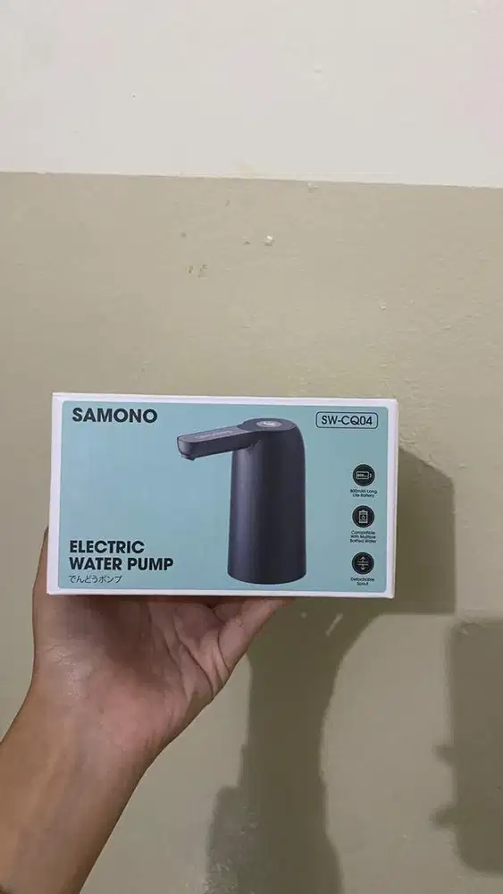 Jual pompa galon elektrik merk Samono
