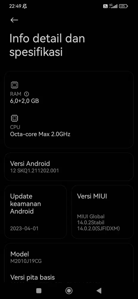 Poco M3 Second normal