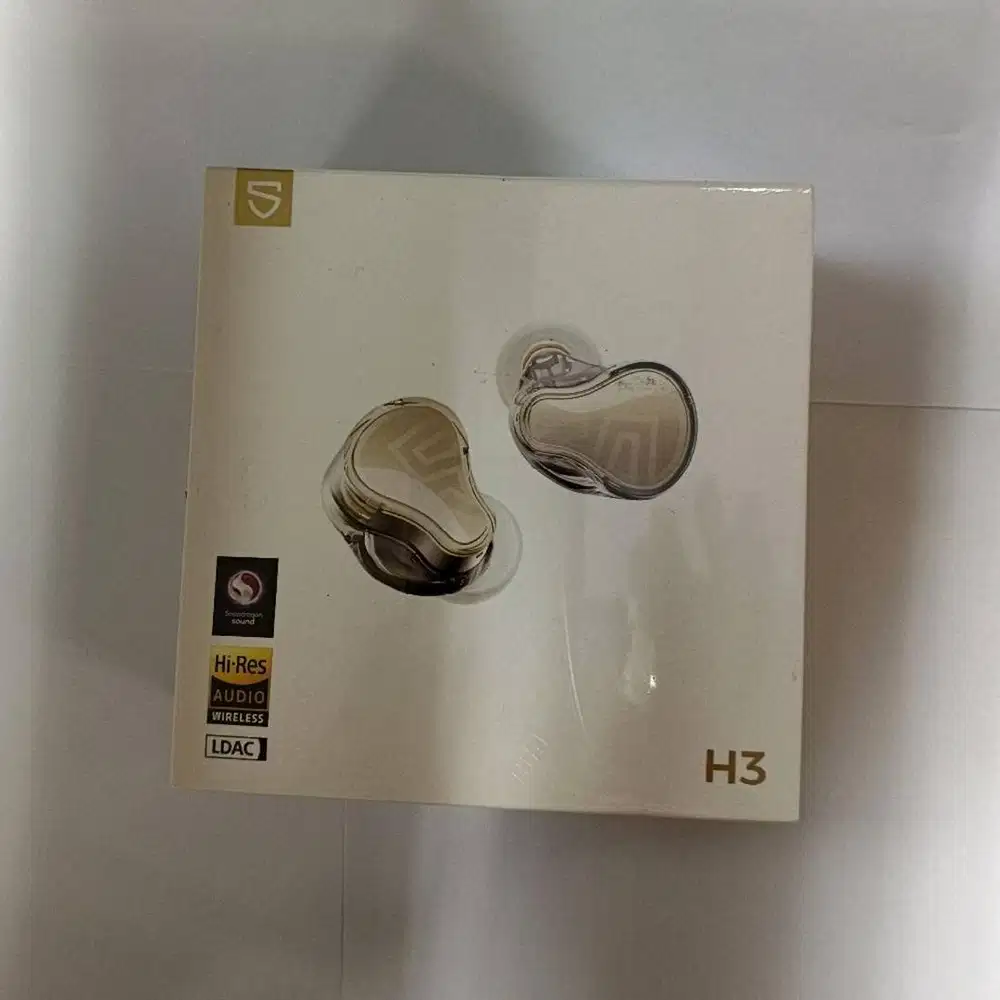 TWS Soundpeats H3 Active Gold Stereo Headset Bluetooth not Sony Jabra