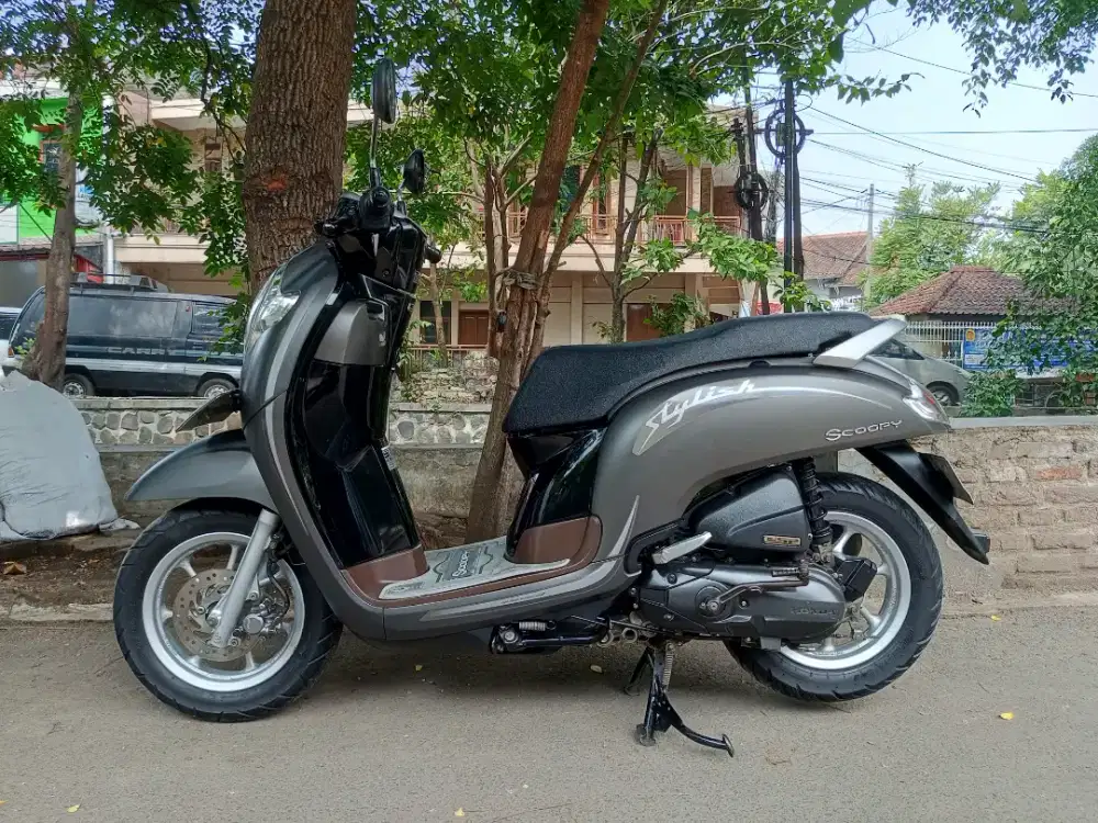 Honda Scoopy tahun 2019 mulus tidak baret terawat