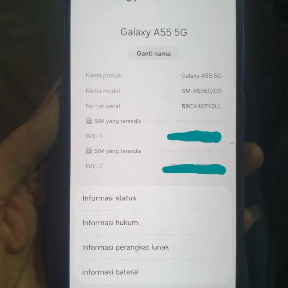 Samsung A55 5G Ram 8/256
