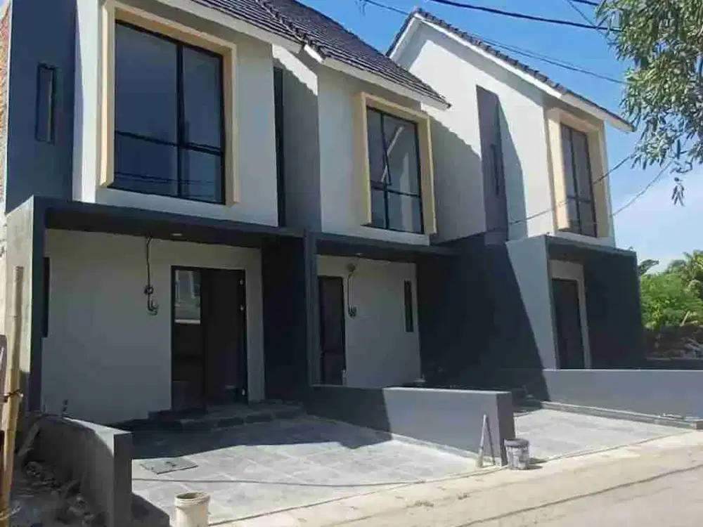 Dijual Rumah Baru Park Residence, lt. 65 m2, 2 lt, hdp utara