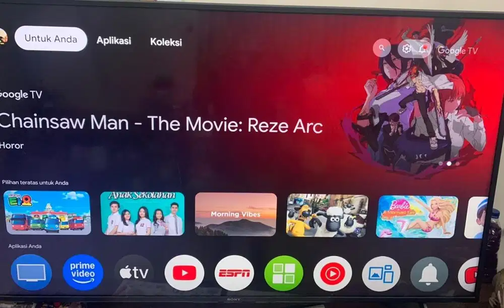 TV SONY 55 inch Google TV / Smart TV