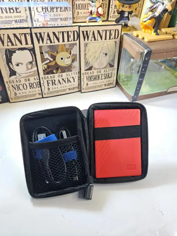 HDD External WD My Passport 2TB Red Mulus Garansi s/d Nov 2027
