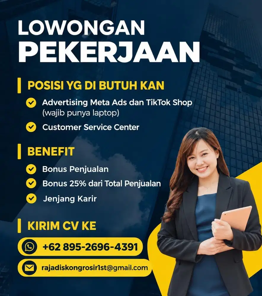 LOWONGAN PEKERJAAN