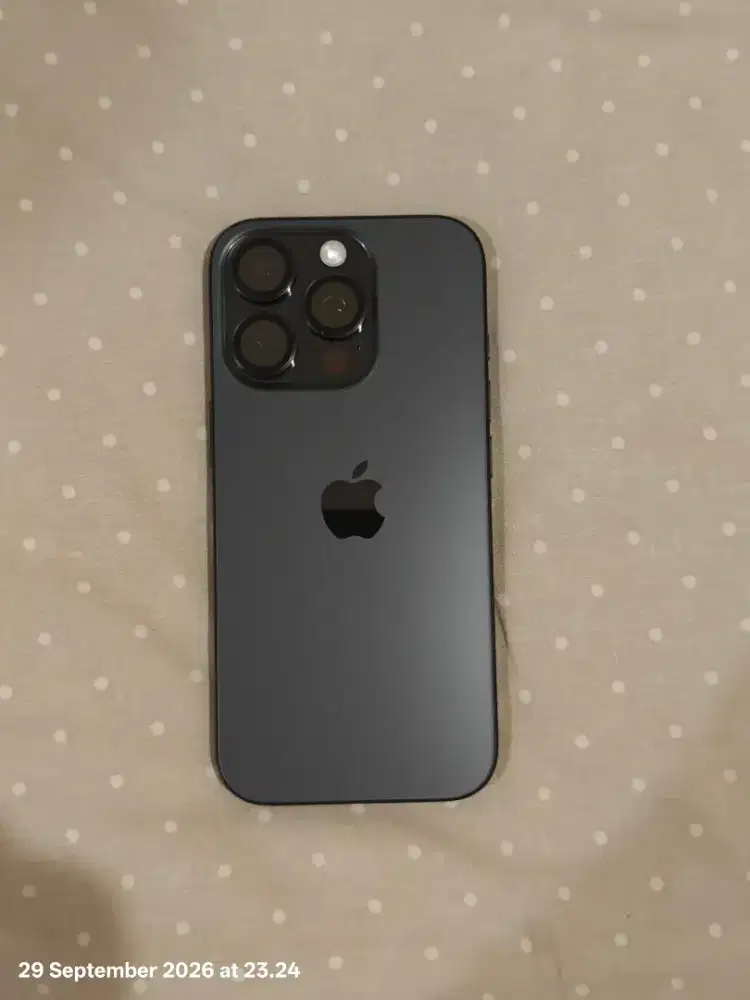 Jual Cepat Iphone 16 Pro black titanium mulus 99% like new, no minus